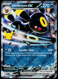 Umbreon ex 092/128, English - front