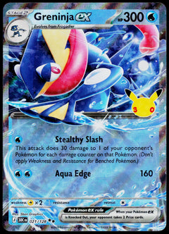 Greninja ex 021/128, English - front