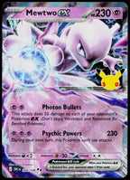 Mewtwo ex 064/128, English - front