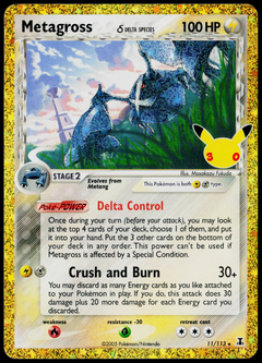 Metagross 11/113, 30th Celebration – Classic Collection, English - front