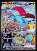 Salamence ex 156/128, 30th Celebration, English - front