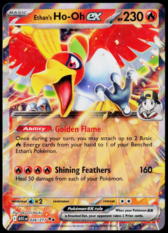Ethan's Ho-Oh ex 026/217, Ascended Heroes, English - front