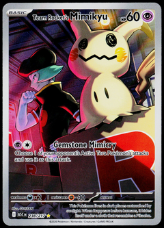 Team Rocket's Mimikyu 238/217, Ascended Heroes, English - front