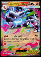 Mega Charizard X ex 013/094, Phantasmal Flames, English - front