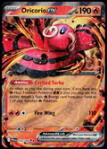 Oricorio ex 018/094, Phantasmal Flames, English - front