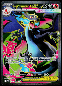 Mega Charizard X ex 109/094, Phantasmal Flames, English - front