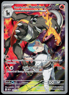 Team Rocket's Houndoom 191/182, Destined Rivals, English - front