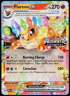 Flareon ex 014/131, Prismatic Evolutions, English - front