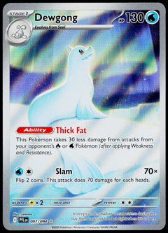 Dewgong 097/094, Phantasmal Flames, English - front