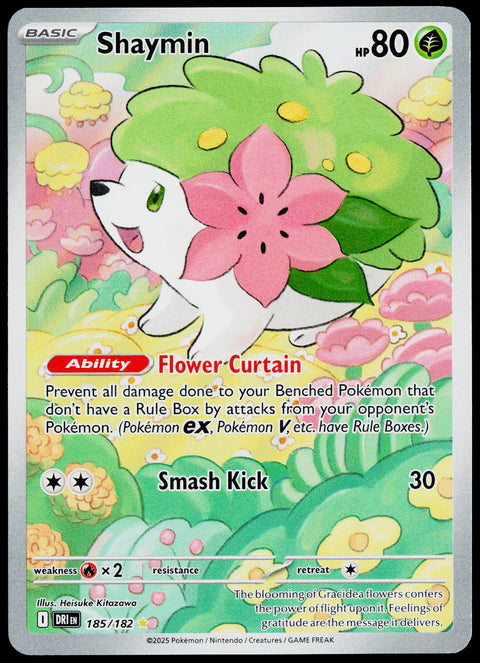 Shaymin 185/182, Destined Rivals, English - front