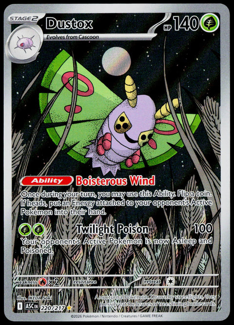 Dustox 220/217, Ascended Heroes, English - front