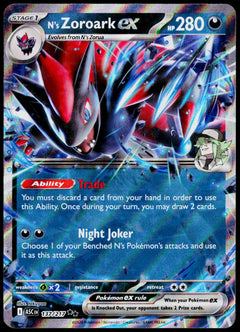 N's Zoroark ex 137/217, Ascended Heroes, English - front