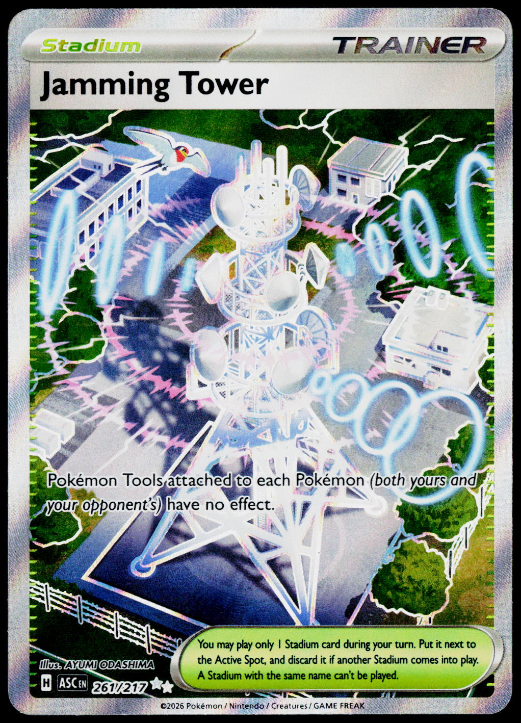 Jamming Tower 261/217, Ascended Heroes, English - front