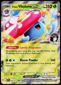 Erika's Vileplume ex 003/217, Ascended Heroes, English - front