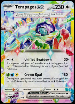 Terapagos ex 179/217, Ascended Heroes, English - front