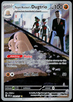 Team Rocket's Dugtrio 239/217, Ascended Heroes, English - front