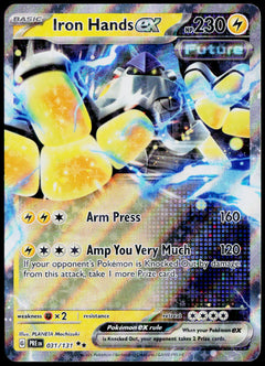Iron Hands ex 031/131, Prismatic Evolutions, English - front