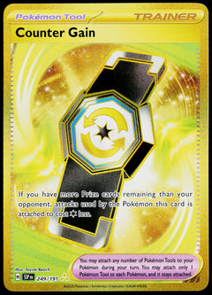 Counter Gain 249/191, Surging Sparks, English - front