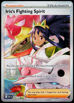 Iris's Fighting Spirit 292/217, Ascended Heroes, English - front