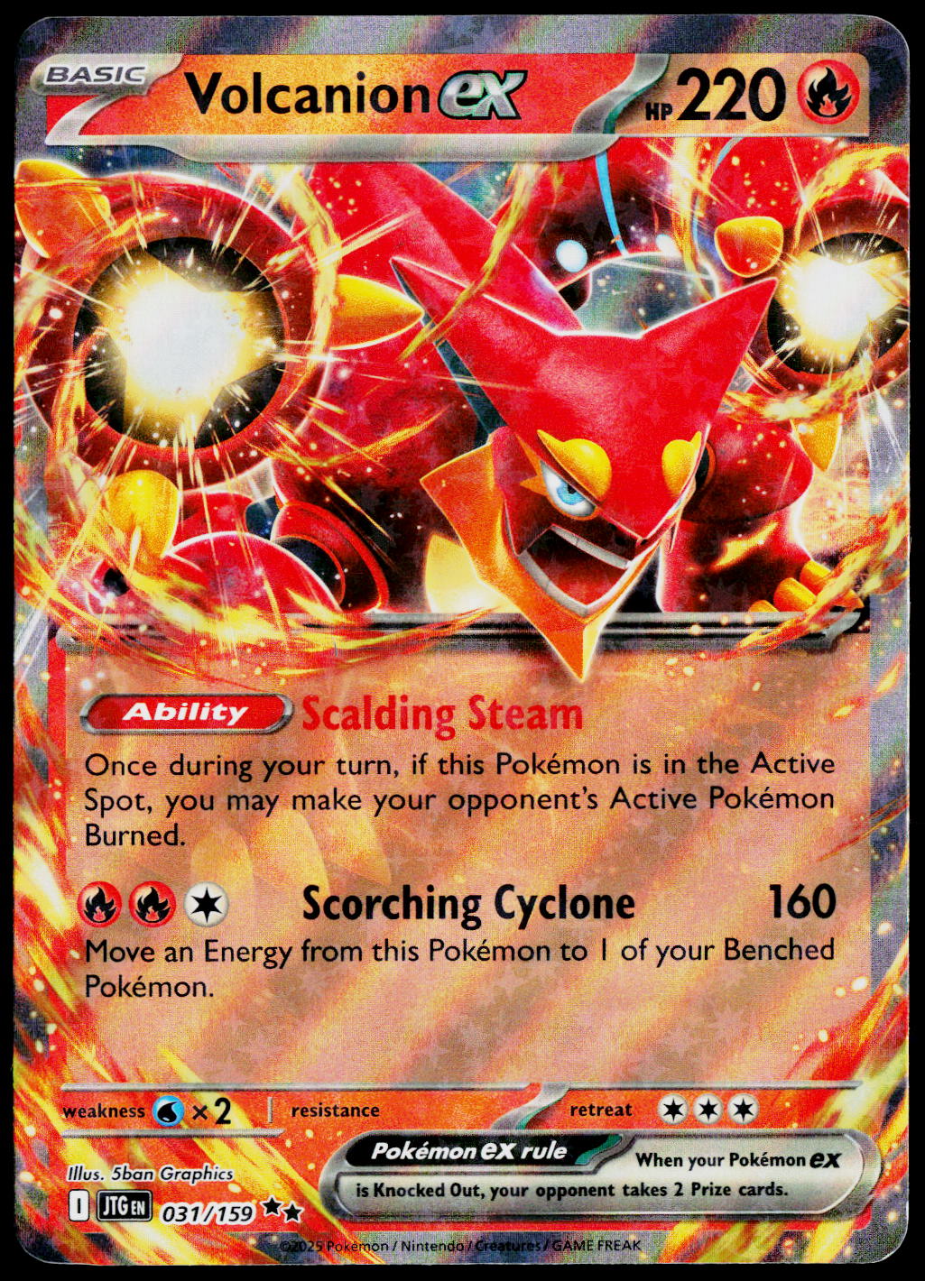 Volcanion ex 031/159, Journey Together, English - front