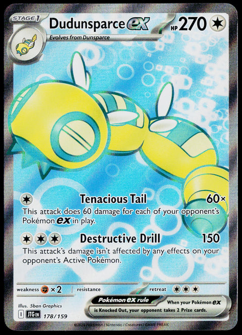 Dudunsparce ex 178/159, Journey Together, English - front