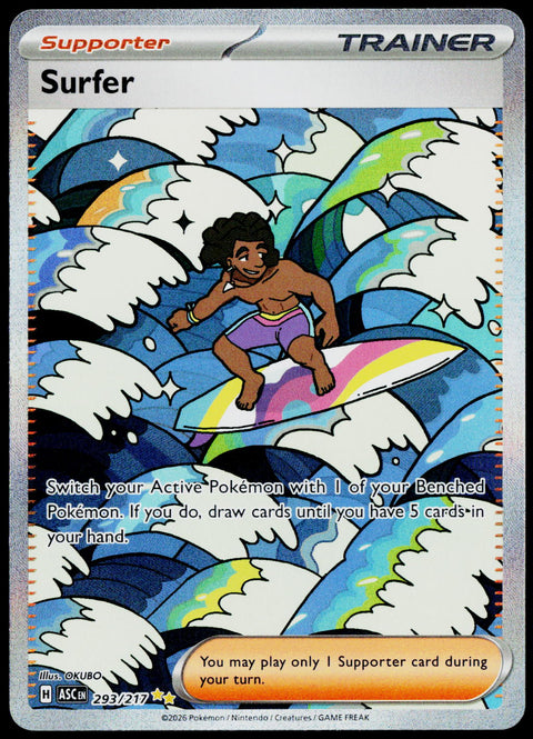 Surfer 293/217, Ascended Heroes, English - front