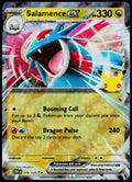 Salamence ex 109/128, 30th Celebration, English - front
