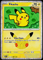 Original Ricoh fi-8170 scan of Pikachu 034/128, 30th Celebration, English — front
