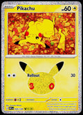 Original Ricoh fi-8170 scan of Pikachu 035/128, 30th Celebration, English — front