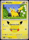 Original Ricoh fi-8170 scan of Pikachu 045/128, 30th Celebration, English — front
