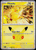 Original Ricoh fi-8170 scan of Pikachu 052/128, 30th Celebration, English — front