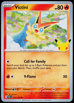Victini 013/128 - 30th Celebration - English - Near Mint - original front scan