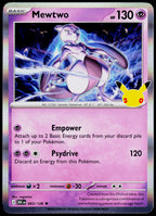 Mewtwo 063/128 - 30th Celebration - English - Near Mint - original front scan