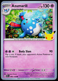 Azumarill 068/128 - 30th Celebration - English - Near Mint - original front scan