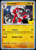 Lycanroc 085/128 - 30th Celebration - English - Near Mint - original front scan
