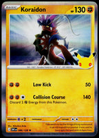 Koraidon 086/128 - 30th Celebration - English - Near Mint - original front scan