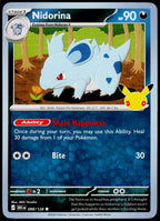 Nidorina 088/128 - 30th Celebration - English - Near Mint - original front scan