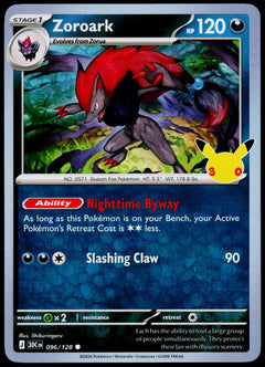 Zoroark 096/128 - 30th Celebration - English - Near Mint - original front scan