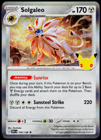 Solgaleo 105/128 - 30th Celebration - English - Near Mint - original front scan