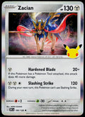 Zacian 106/128 - 30th Celebration - English - Near Mint - original front scan