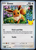 Eevee 116/128 - 30th Celebration - English - Near Mint - original front scan