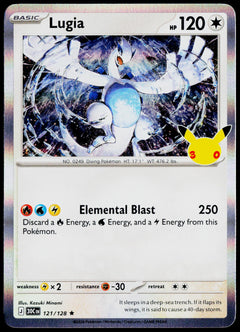 Lugia 121/128 - 30th Celebration - English - Near Mint - original front scan