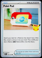 Poké Pad 126/128 - 30th Celebration - English - Near Mint - original front scan