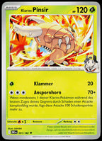 Ethan's Pinsir 001/182 German - original scanned front