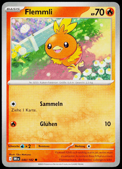 Torchic 040/182 German - original scanned front
