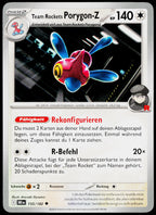 Team Rocket's Porygon-Z 155/182 German - original scanned front