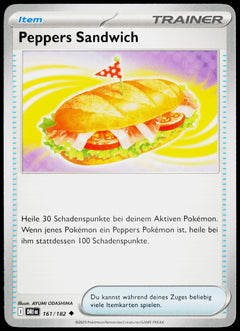 Arven's Sandwich 161/182 German - original scanned front