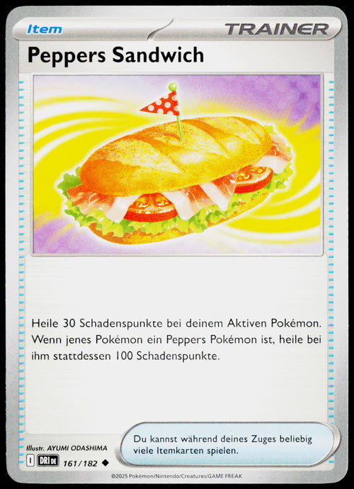 Arven's Sandwich 161/182 German - original scanned front