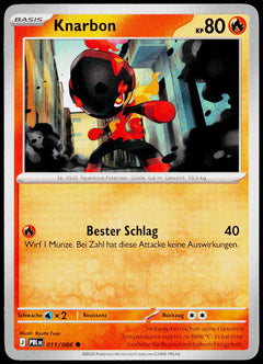 Charcadet 011/084 German - original scanned front