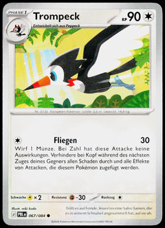 Trumbeak 067/084 German - original scanned front